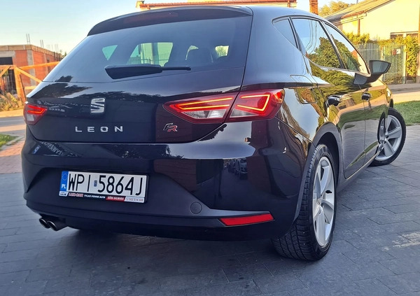 Seat Leon cena 49999 przebieg: 133000, rok produkcji 2015 z Czempiń małe 379
